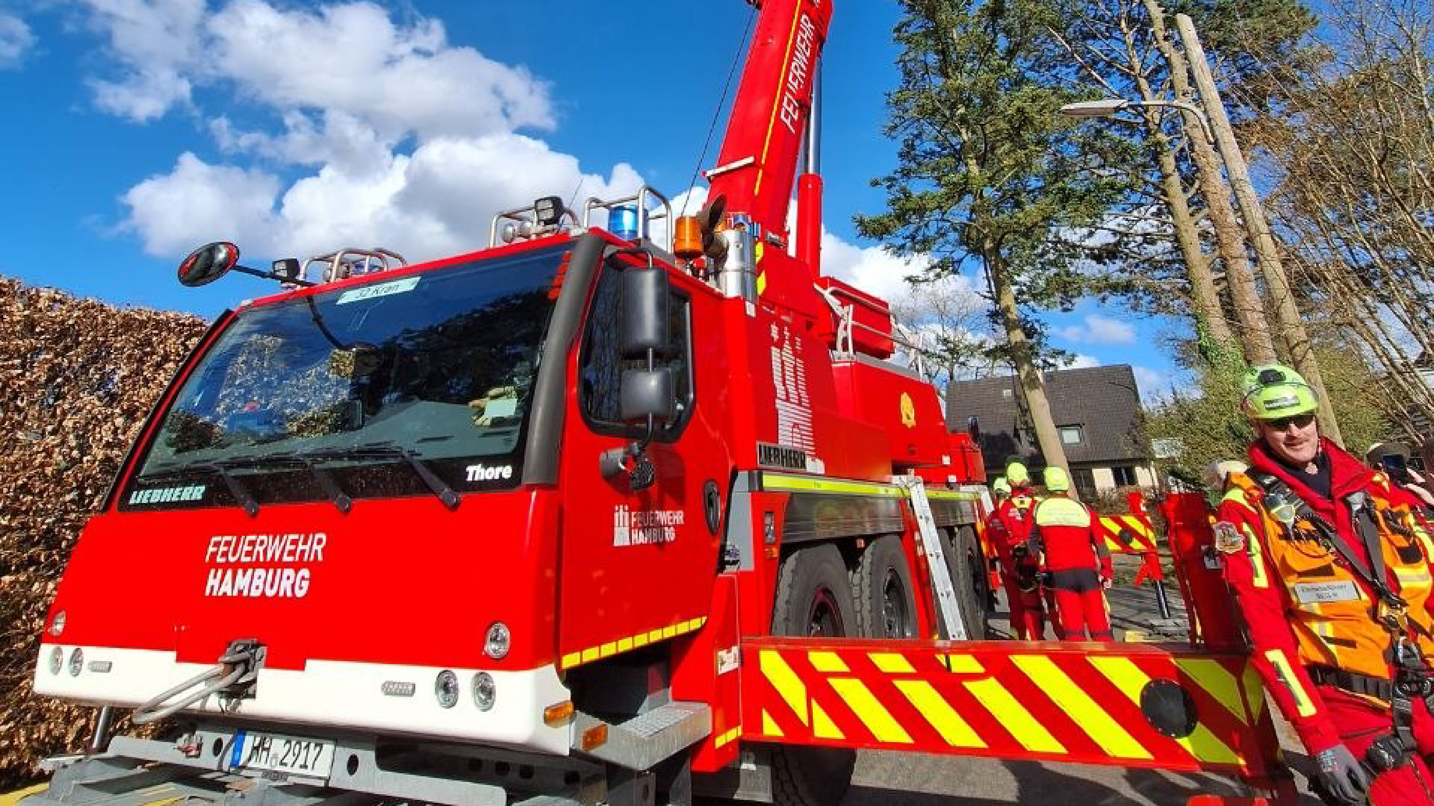 Krangestützte Fällungen mit F32 und 23-SEGH